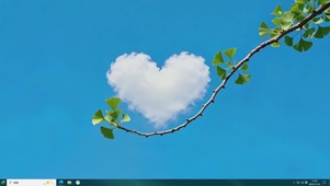 极简护眼天空主题