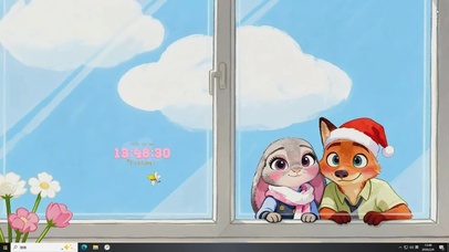 朱迪和尼克温馨时刻