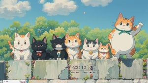可爱猫咪【配套主题】