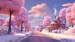 雪落下的声音