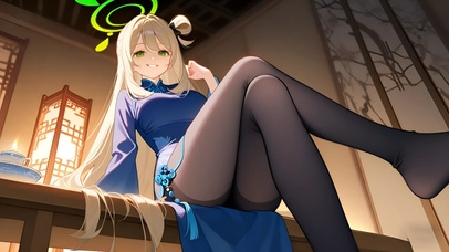 十六夜野宫-黑丝少女