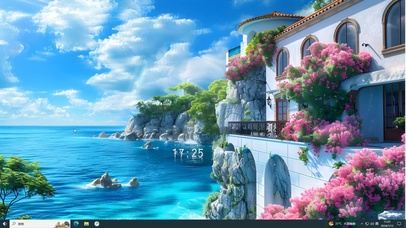 唯美樱花海景房