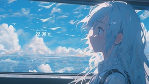 窗外