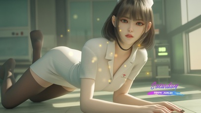 姿态婀娜，倾国倾城