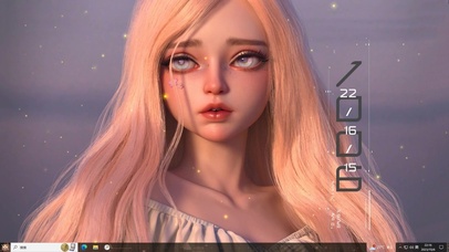 4k 金发萝莉 白裙  夕阳