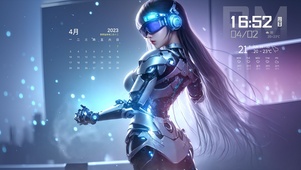 4K机械美少女26