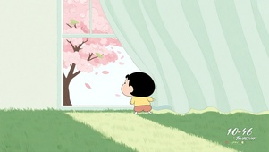 早起探窗的小新