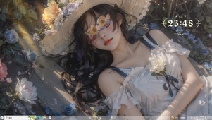 4k 唯美美女 AI绘画
