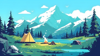 人生是旷野，享受生活