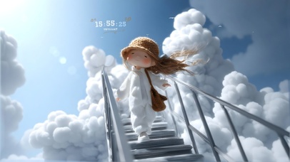 晴空，云端追梦。