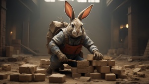 十二生肖兔之打工人