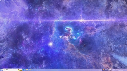 空灵星云主题壁纸