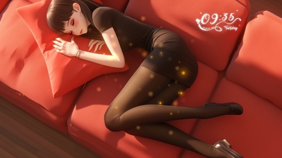 笑容像春风般拂过大地