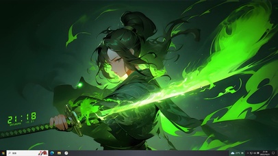 剑气 少女(动漫动态壁纸) - 动态壁纸下载 - 元气壁纸