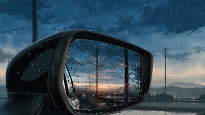 后视镜里的二次元世界