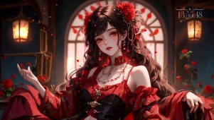 唯美病娇少女