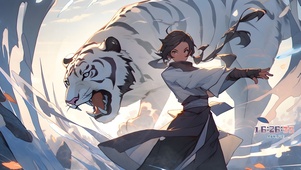 国风 白虎少年
