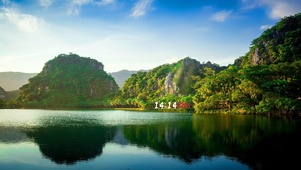 4k青山湖泊