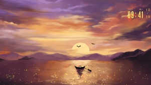 暮色港湾