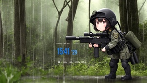 森林战士少女