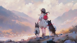 唯美动漫场景