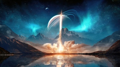 4k科幻唯美治愈风景