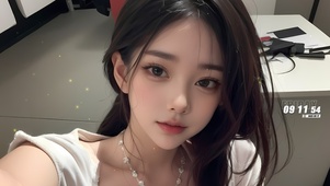 素颜美女