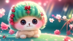 可爱的狗狗