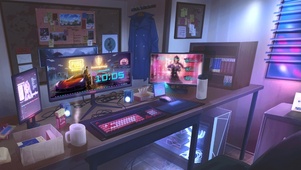 电脑游戏房间