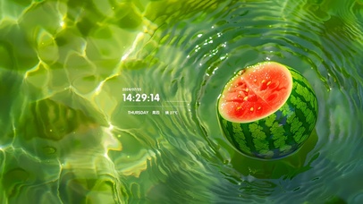 藏在西瓜里的夏天