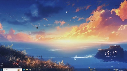 梦幻天空AI壁纸-桌面主题