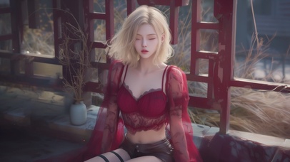 阳光时尚都市女孩