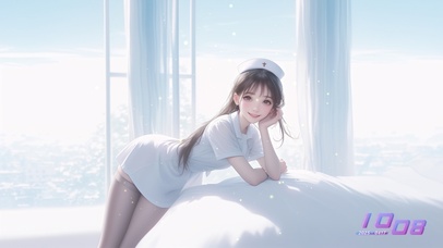 美女护士轻轻滴落在心头