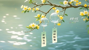 清新的风铃
