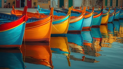 意大利风情小船