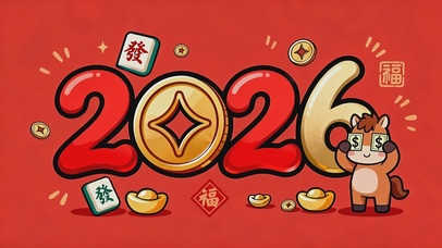 开心發财打工人