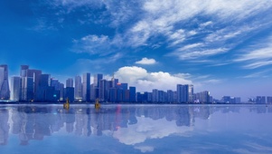 唯美城市风景
