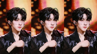 贺峻霖《特务J》绝美网纱妆容