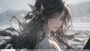 风の雪