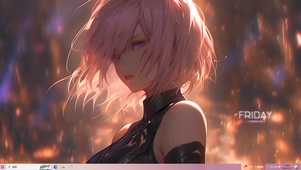 短发女生