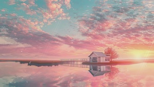 梦幻海景
