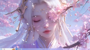 古风少女主题