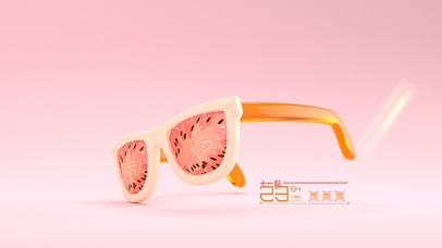 创意水果墨镜