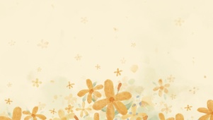 黄色花开