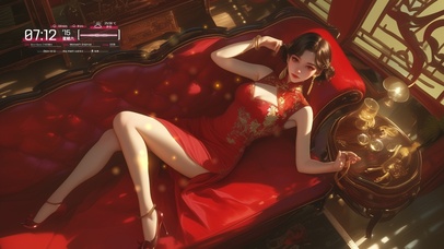 存在如同一幅画，色彩斑斓而和谐