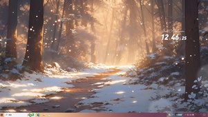 冬日雪
