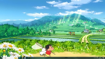 蜡笔小新去乡村旅行