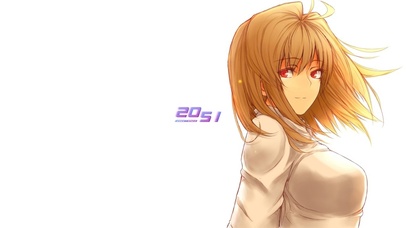 唯美可爱金发少女