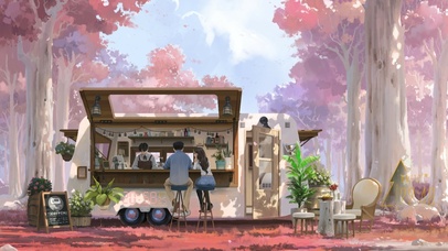 浪漫丛林恋爱咖啡店