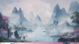 唯美山水壁纸-桌面主题